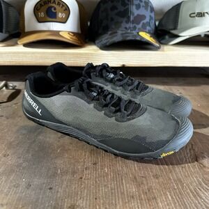 Merrell Mens Vapor Glove 4 Barefoot Shoes 9.5 Green Black